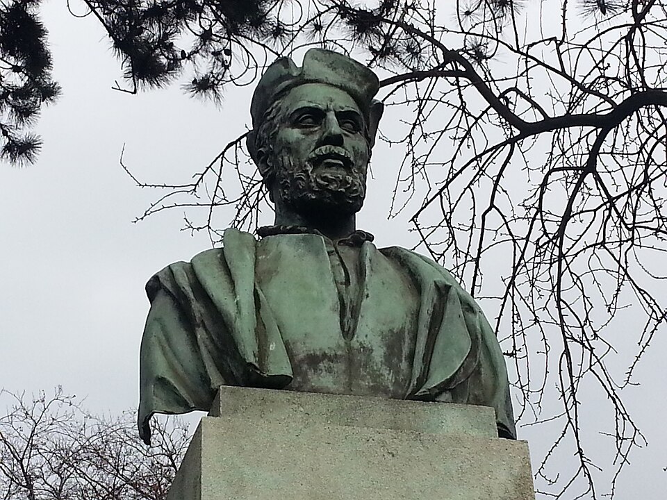 A photograph of Bust of Jacques Cartier