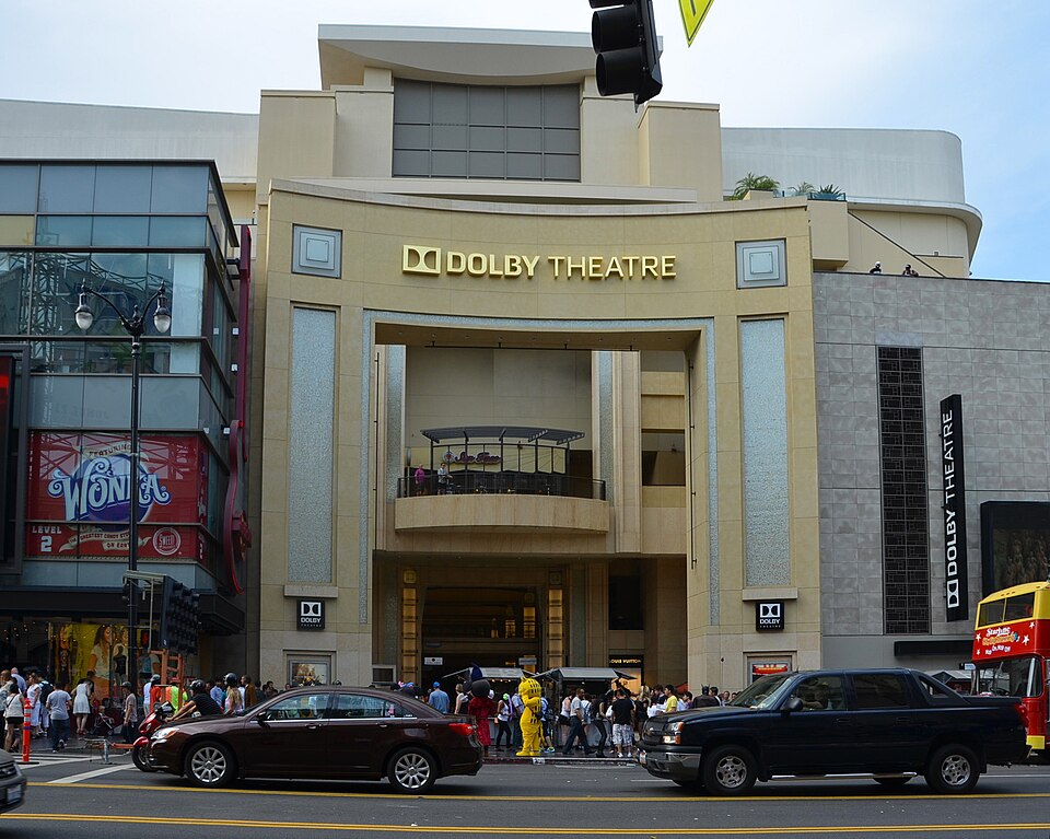 A photograph of Dolby Theatre