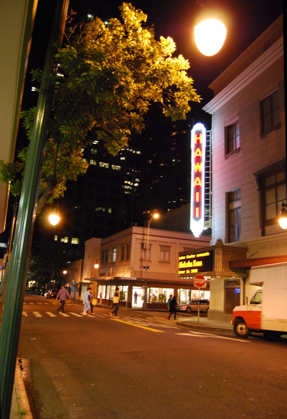 A photograph of Hawaii Theatre