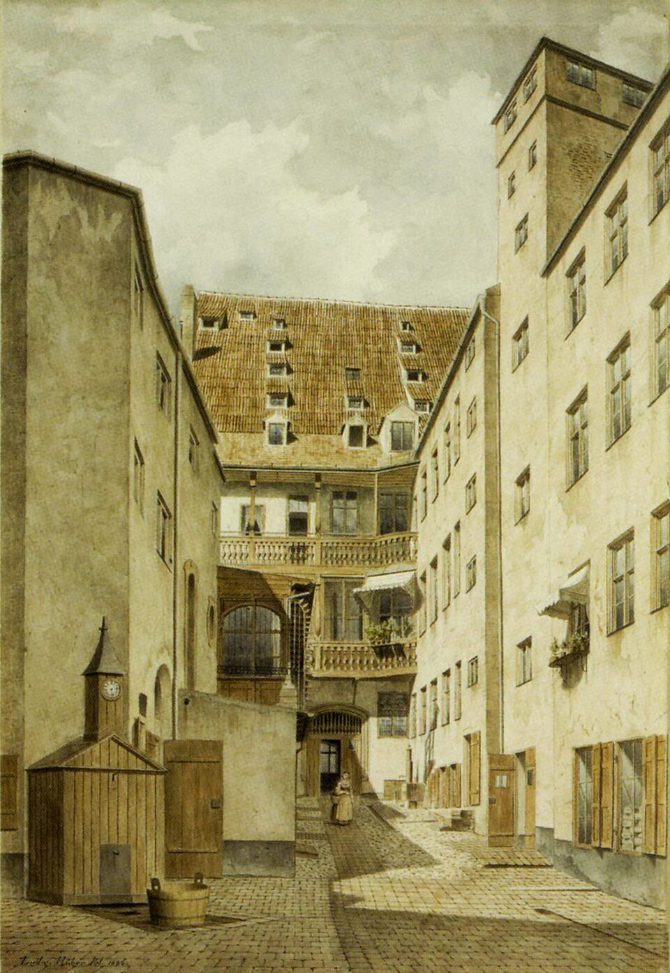 A photograph of Löwenturm