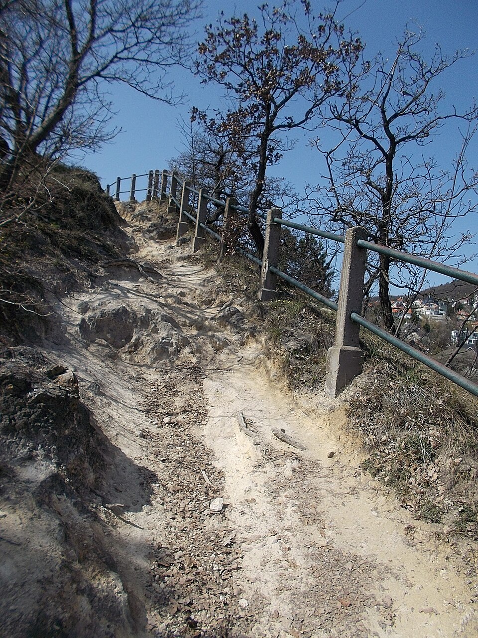 A photograph of Ördög-szószék kilátás