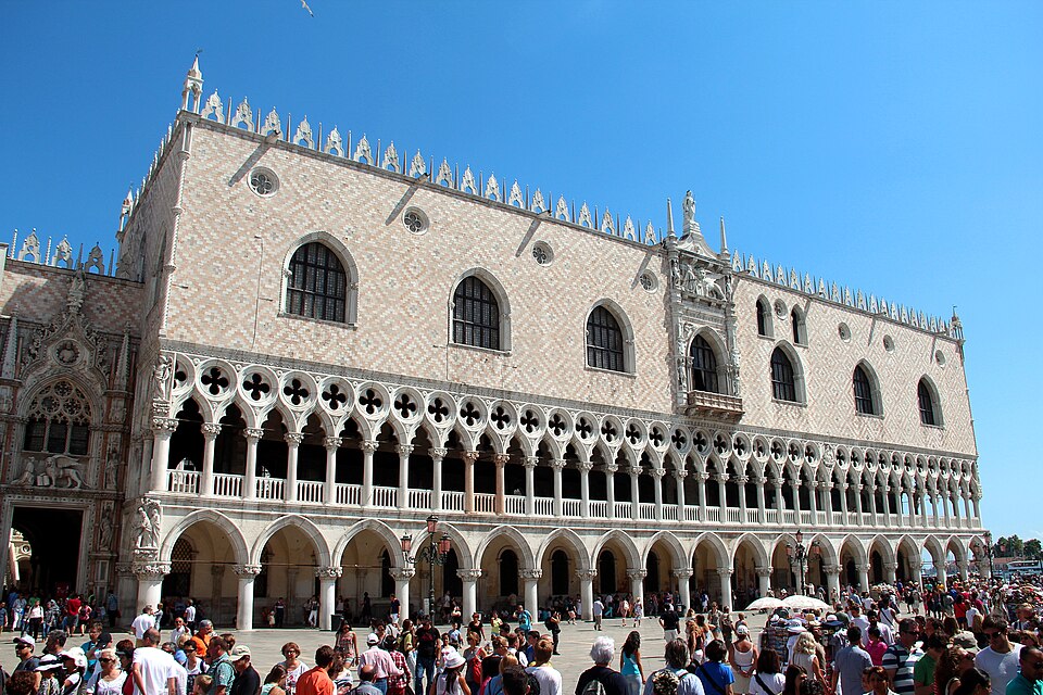 A photograph of Doge's Palace
