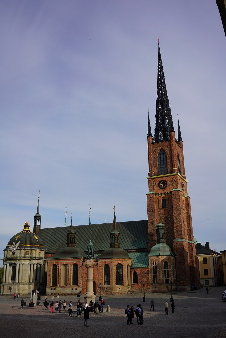 A photograph of Riddarholm Church