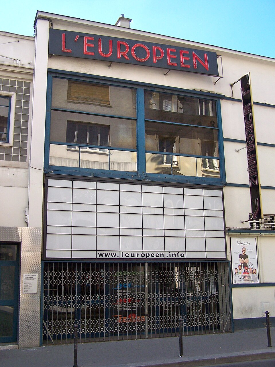 A photograph of L'Européen