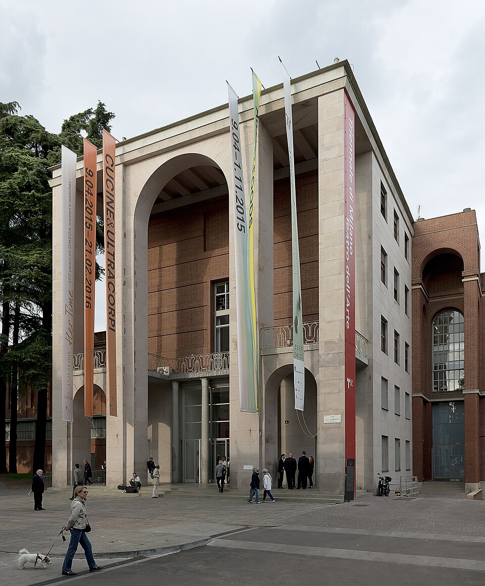A photograph of Palazzo dell'Arte Bernocchi