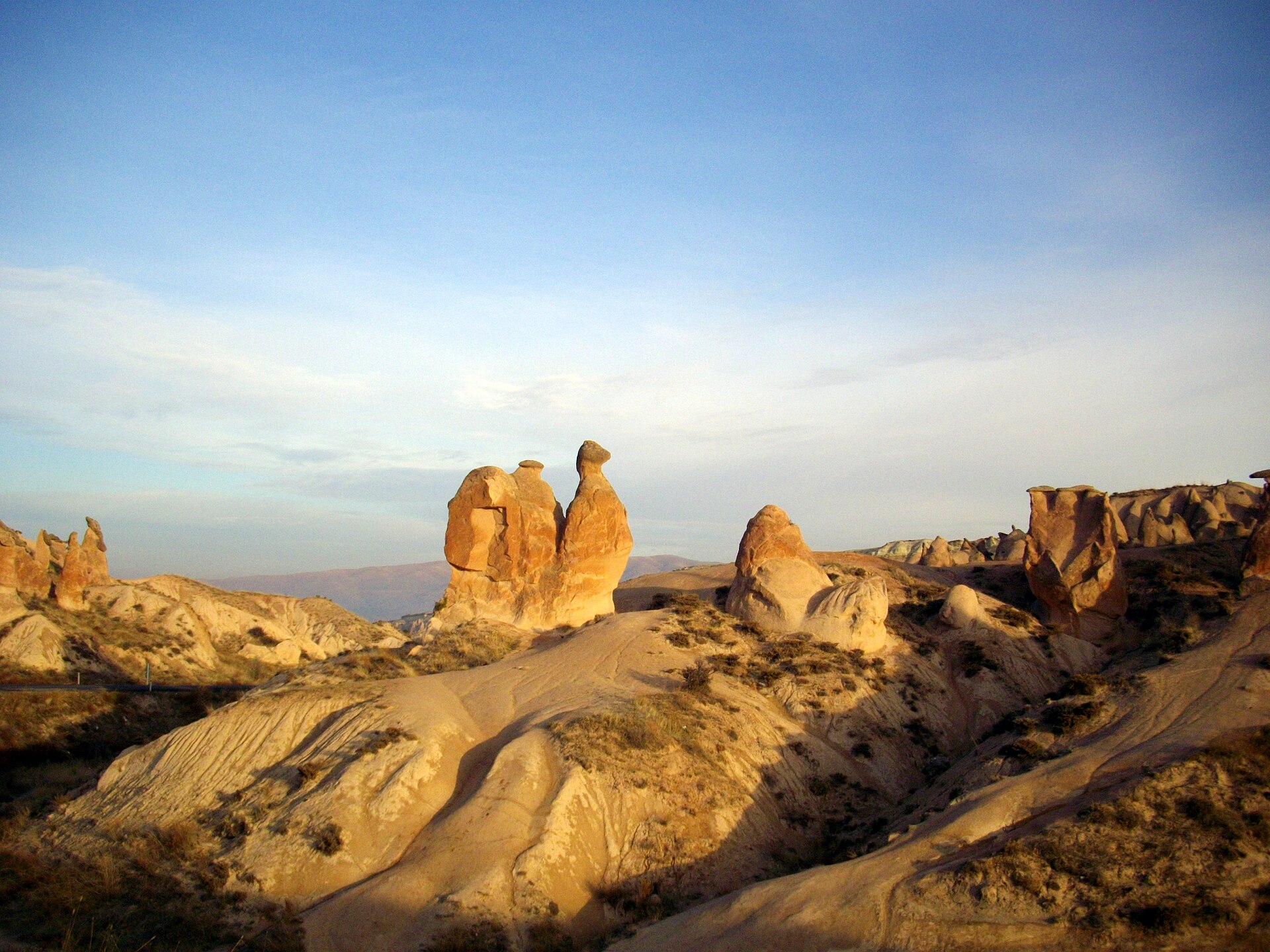 Une photographie de Camel Rock