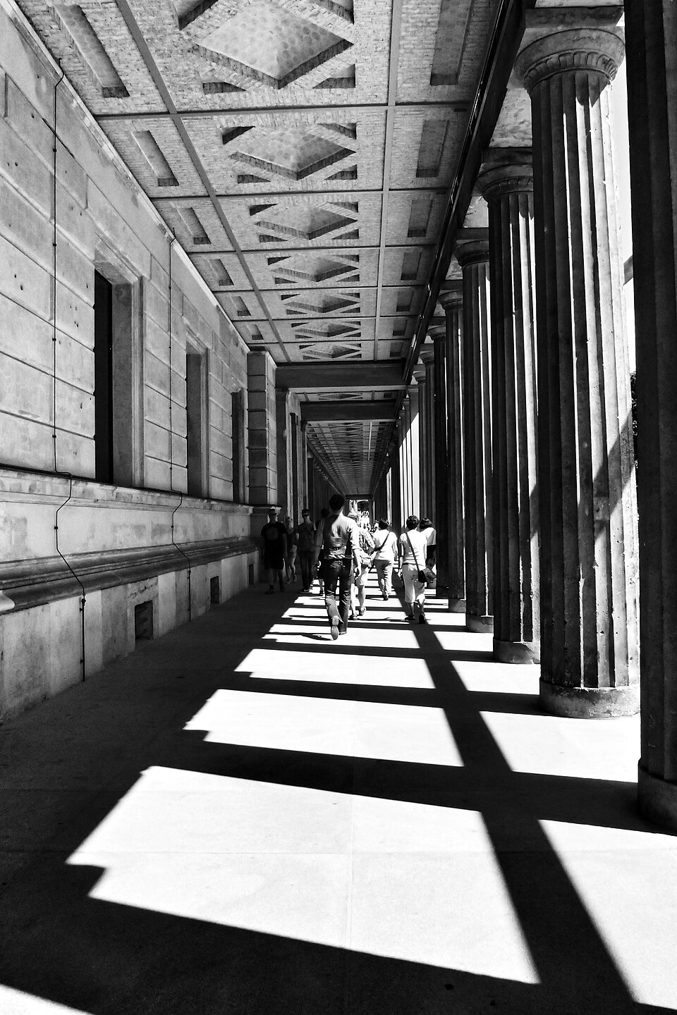 A photograph of Neues Museum