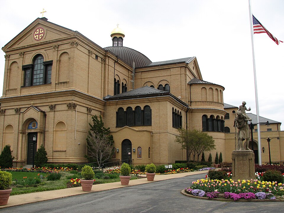 A photograph of Mount St. Sepulchre Franciscan Monastery