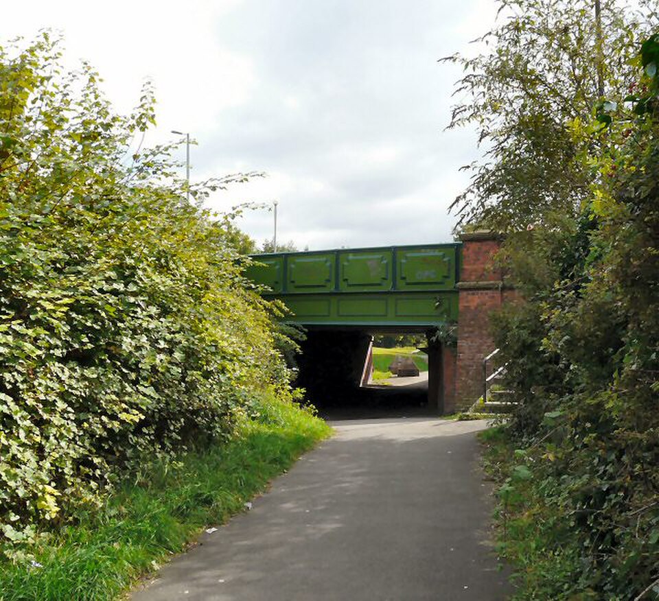 A photograph of Stockport Branch Canal