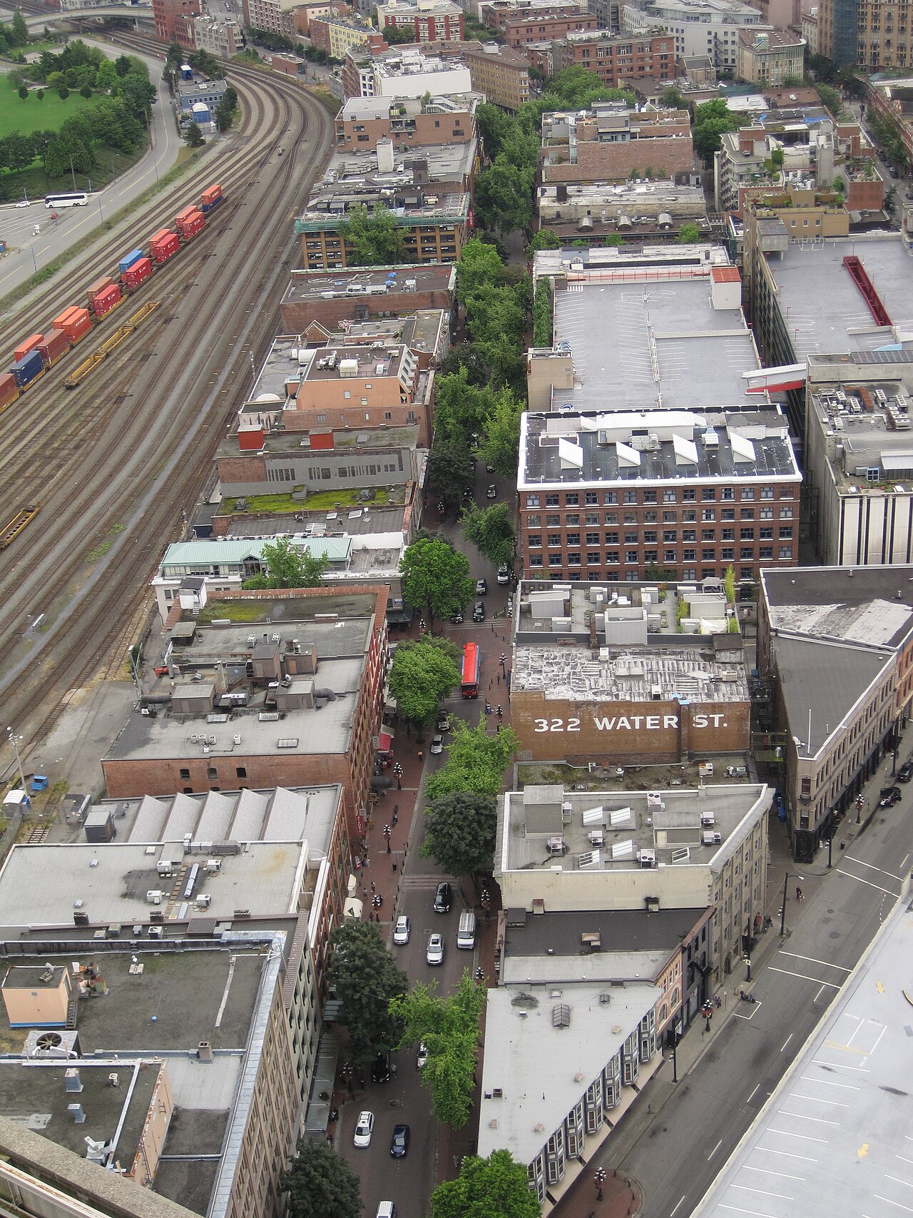 Une photographie de Gastown