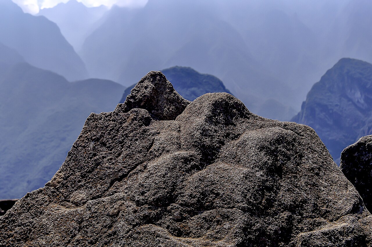 A photograph of Machu Picchu
