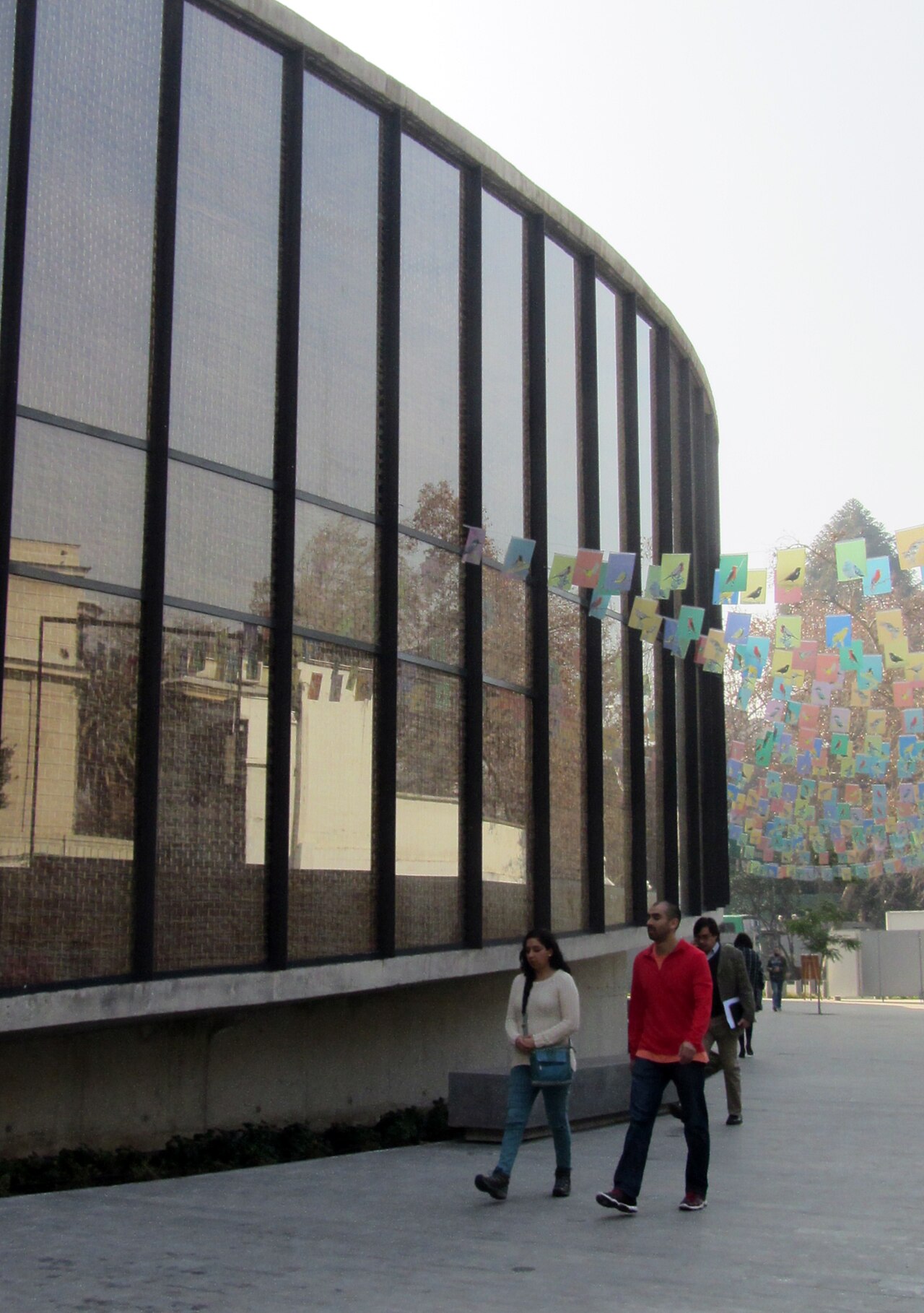 A photograph of Violeta Parra Museum