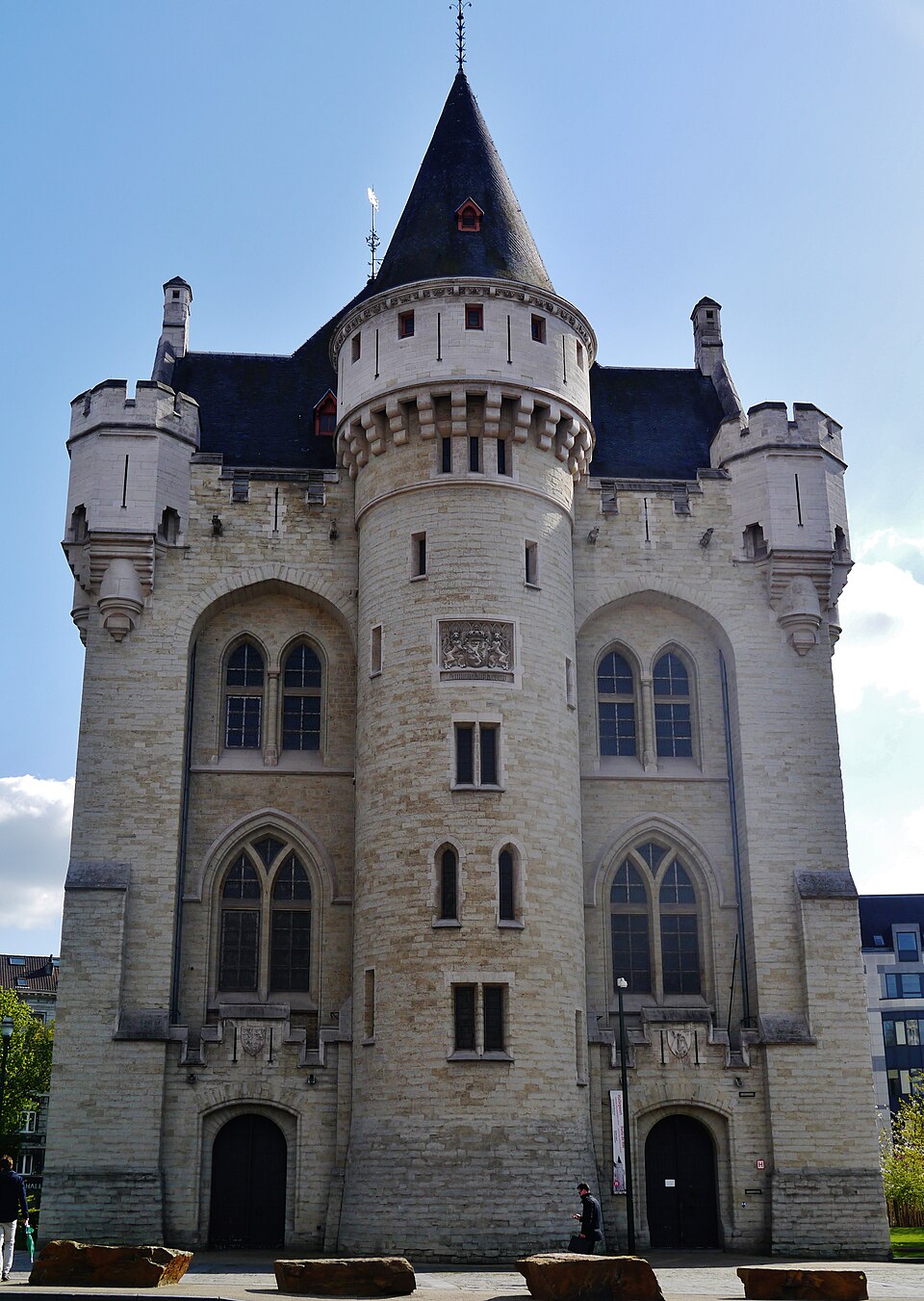 A photograph of Halle Gate Museum