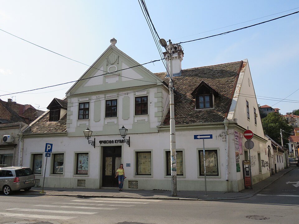 A photograph of Ičko’s House