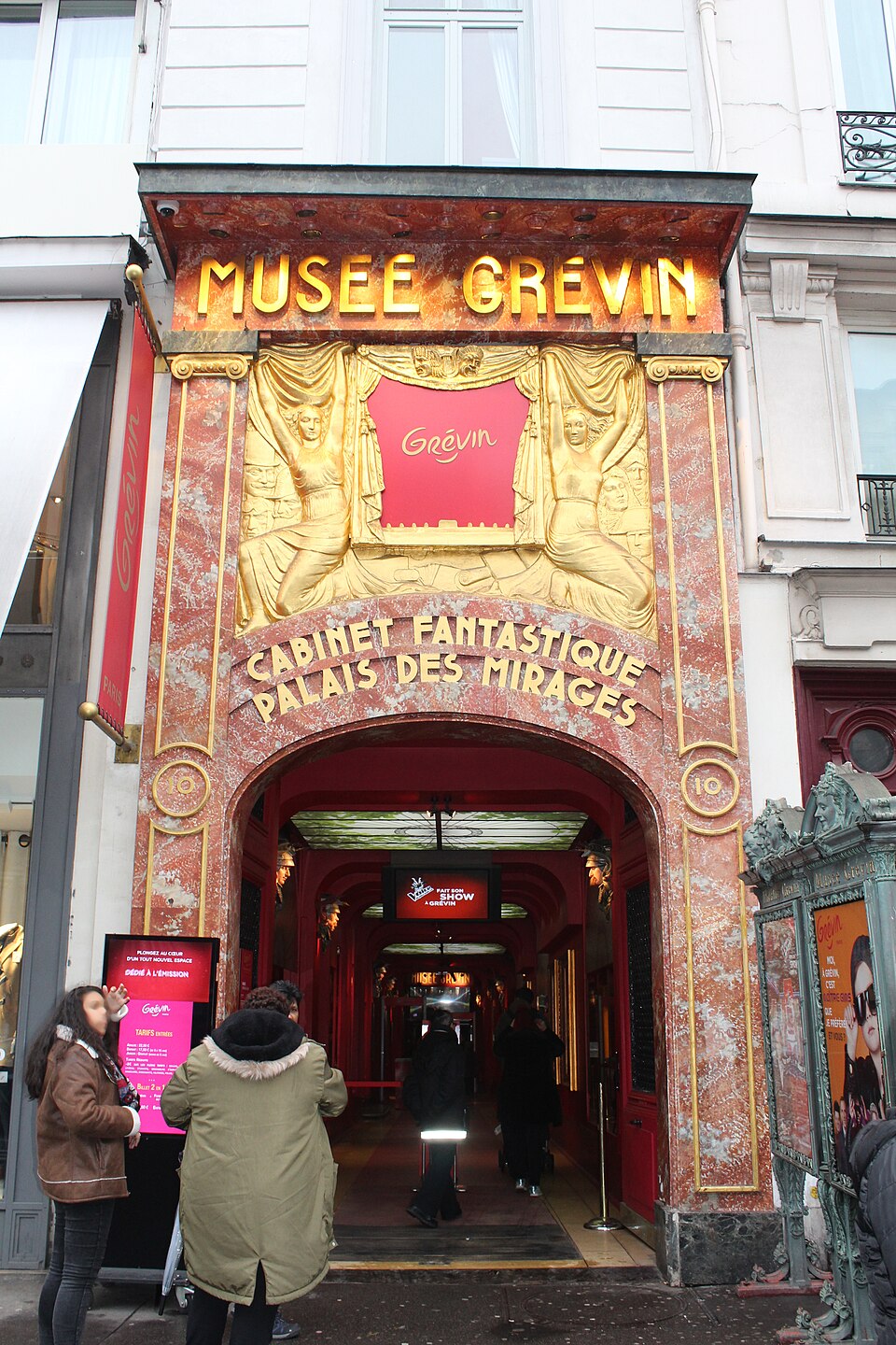 A photograph of Musée Grévin