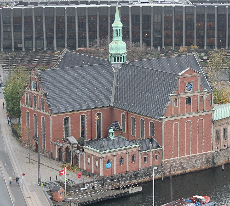 A photograph of Holmen Church