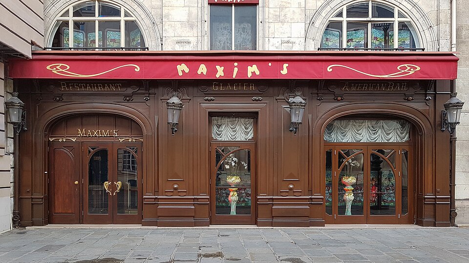 A photograph of Maxim's