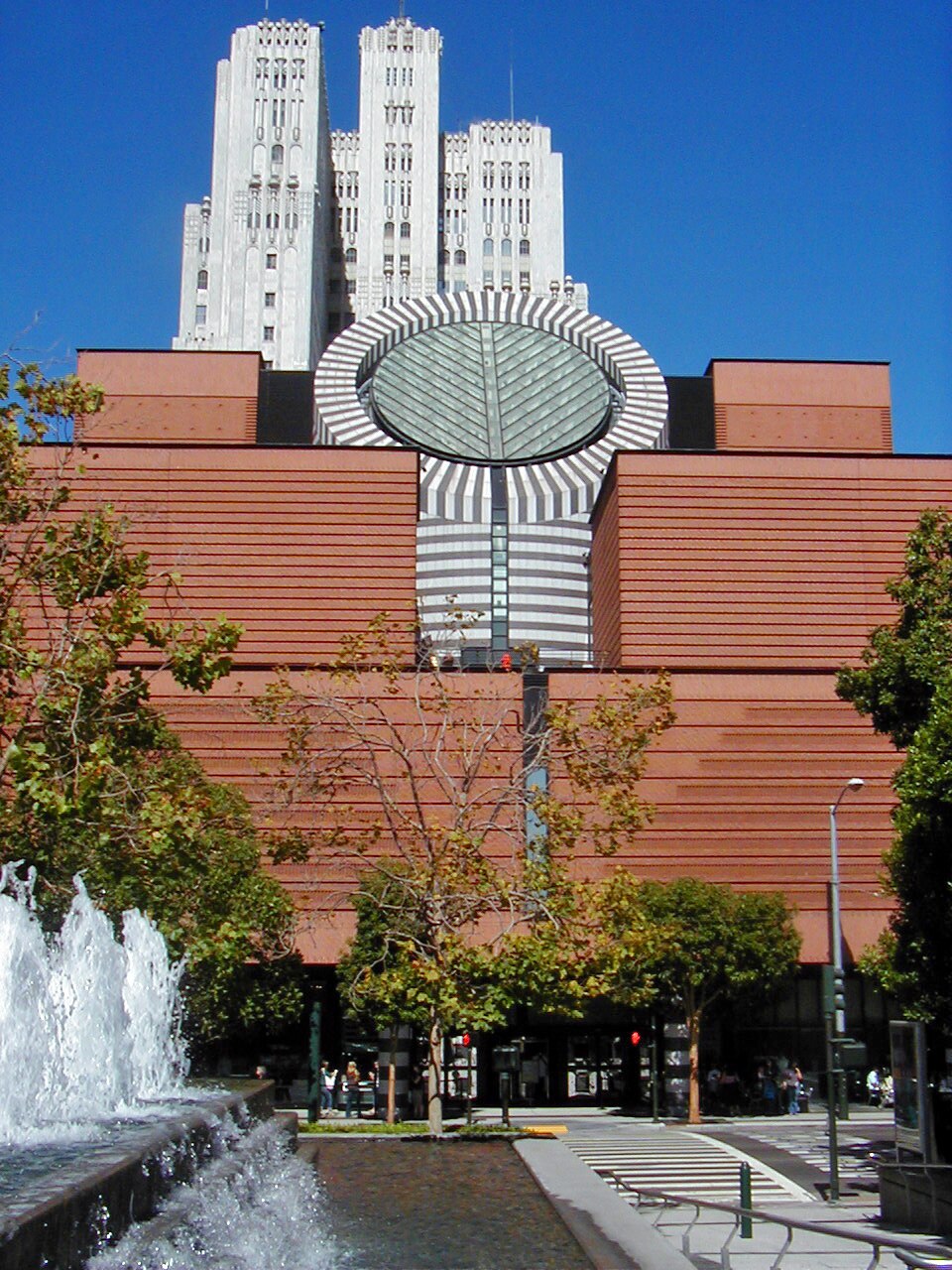 A photograph of San Francisco Museum of Modern Art