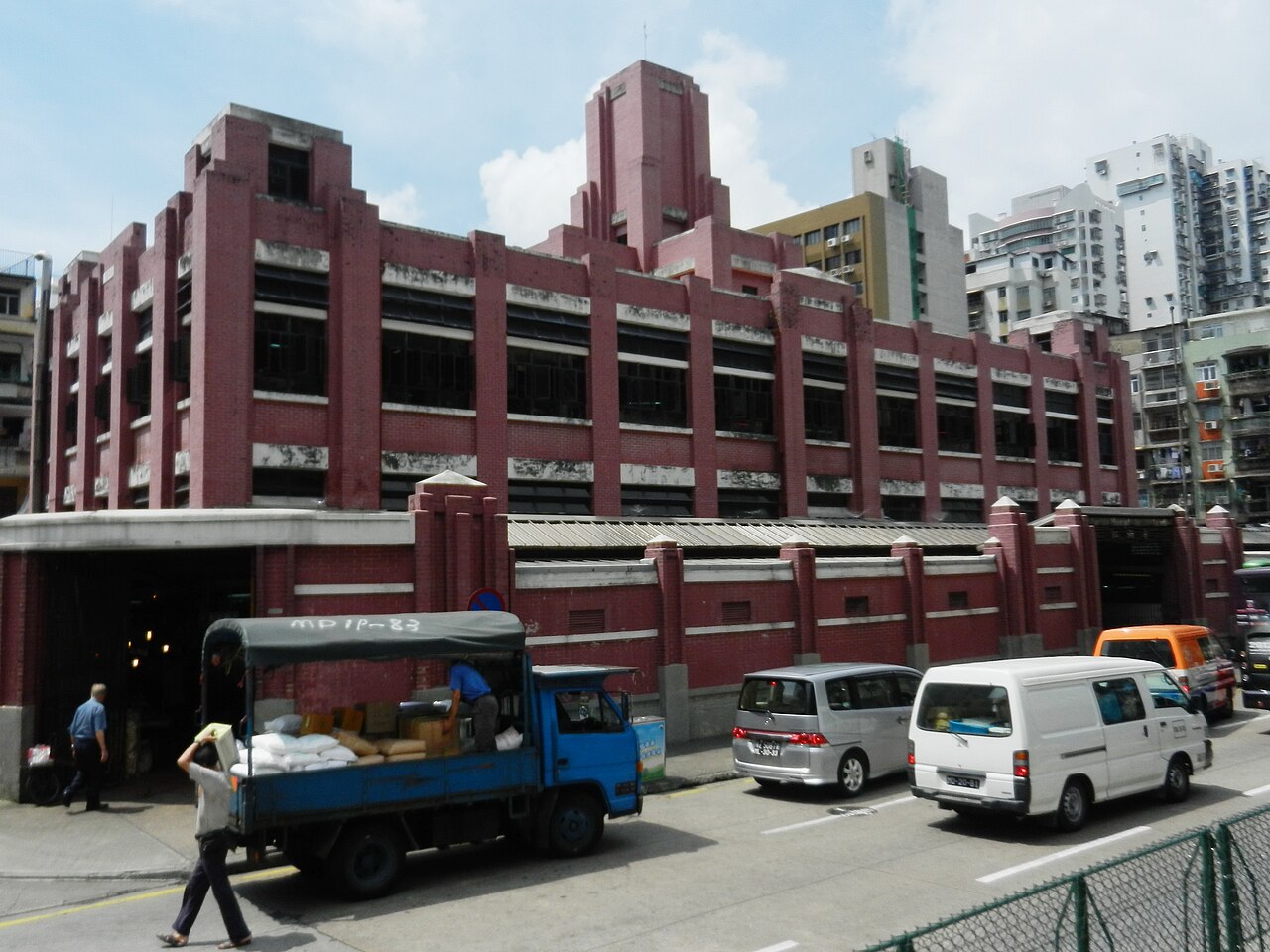 A photograph of Red Market