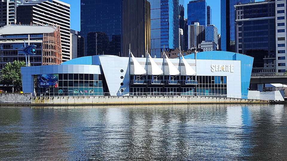 A photograph of Melbourne Aquarium