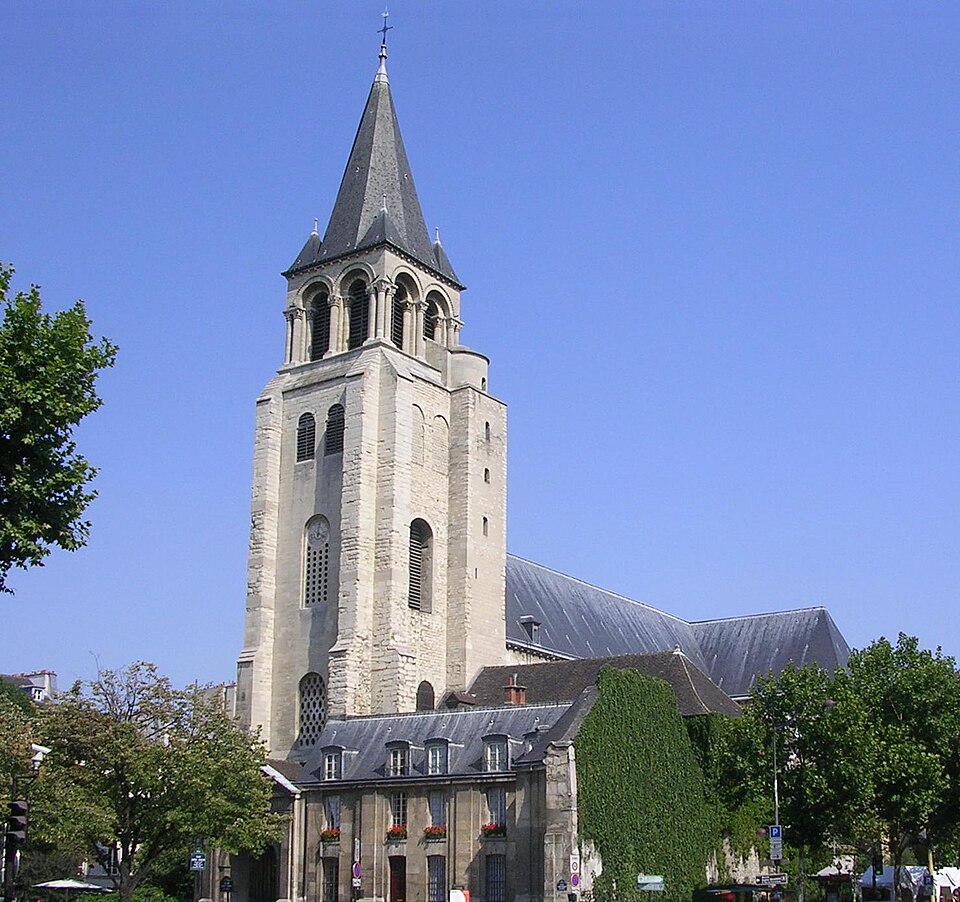 A photograph of Église Saint-Germain-des-Prés