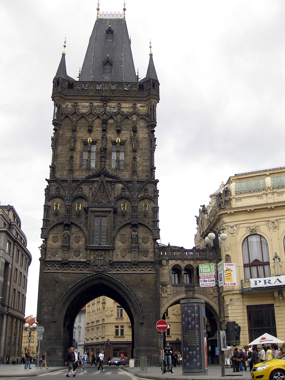 A photograph of Powder Gate Tower