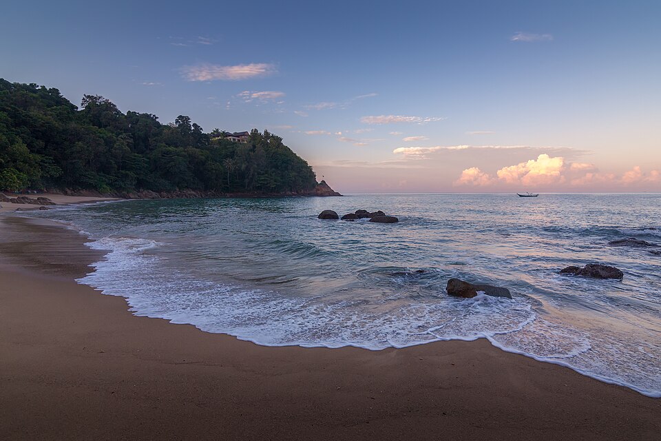 A photograph of Banana beach