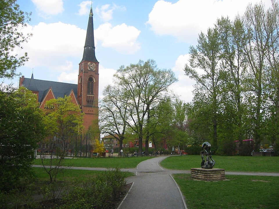 A photograph of Zwinglikirche