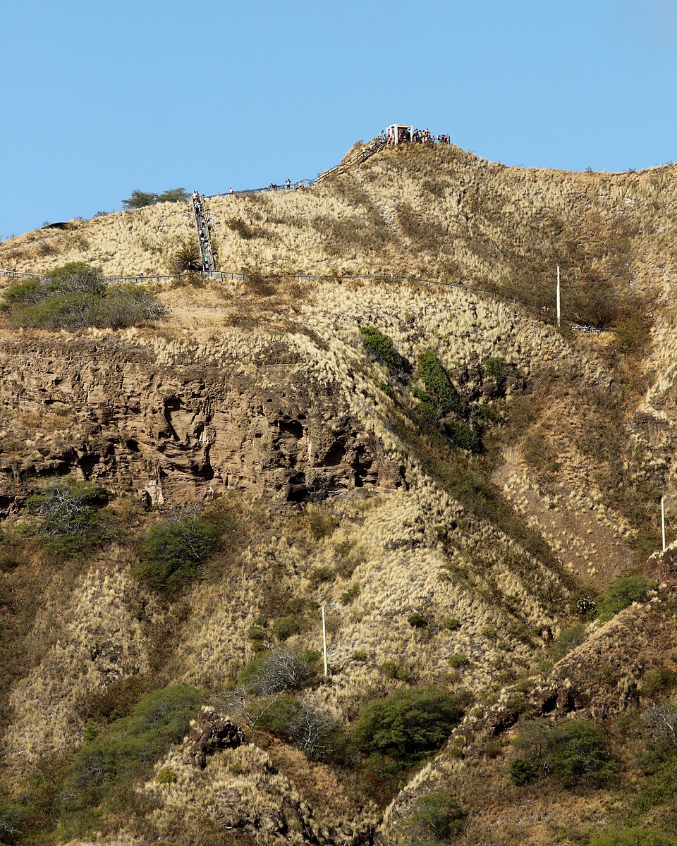 A photograph of Diamond Head State Monument