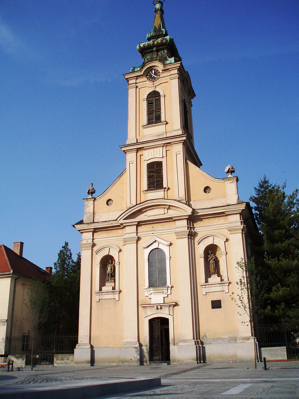 A photograph of St. Mary of the Assumption Church