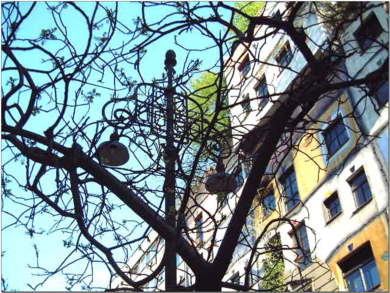 Ein Foto von Hundertwasserhaus