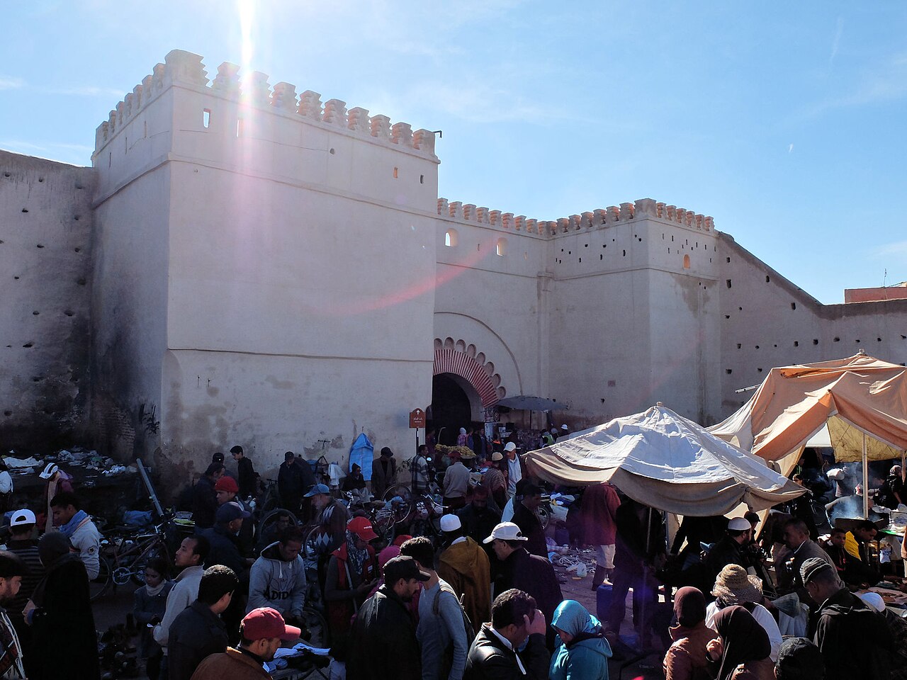 A photograph of Bab el Khemis