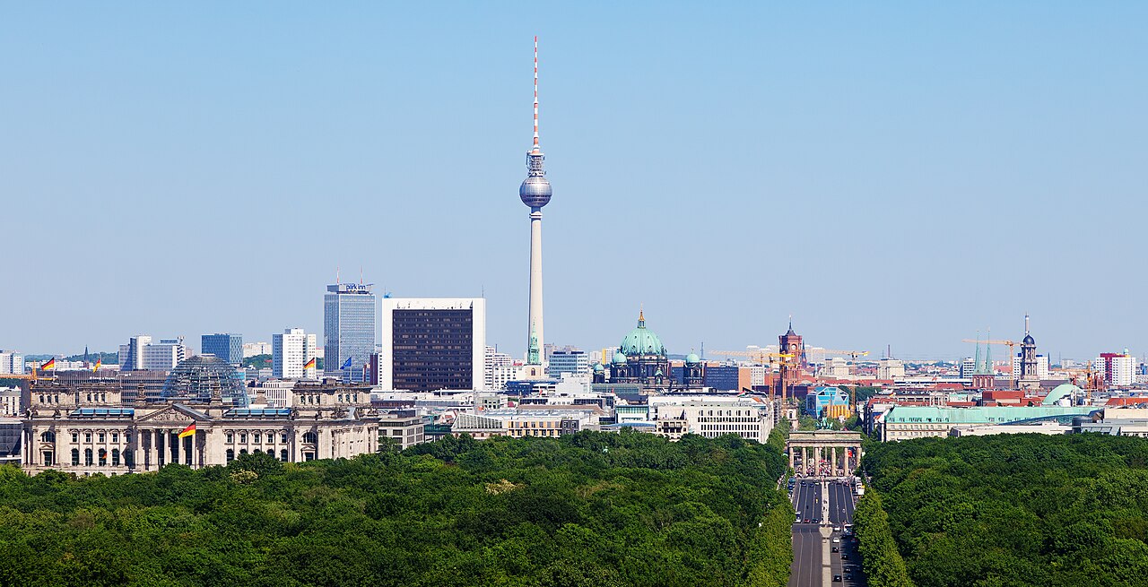 A photograph of Berlin