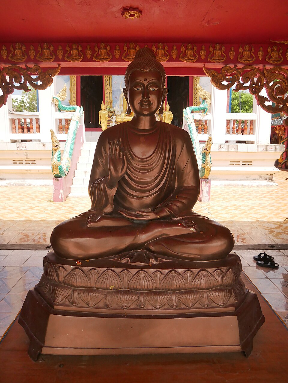 A photograph of Wat Phra Nang Sang