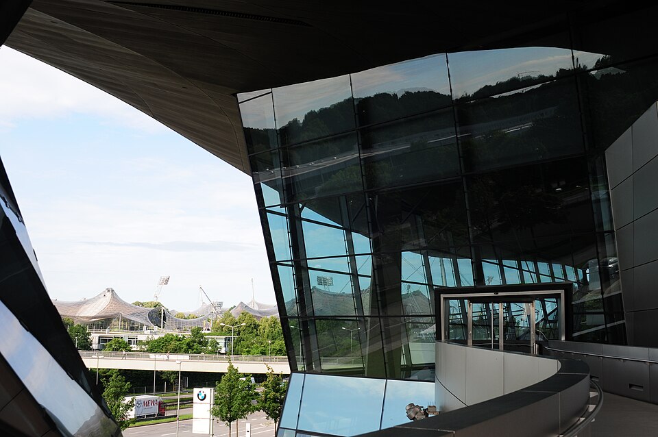 A photograph of BMW Welt