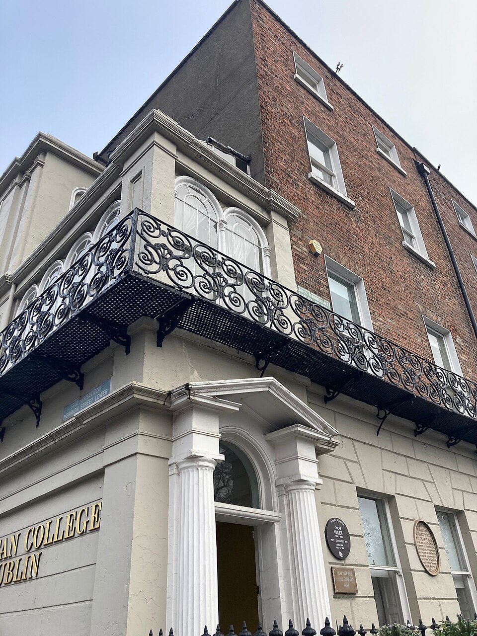 A photograph of Merrion Square