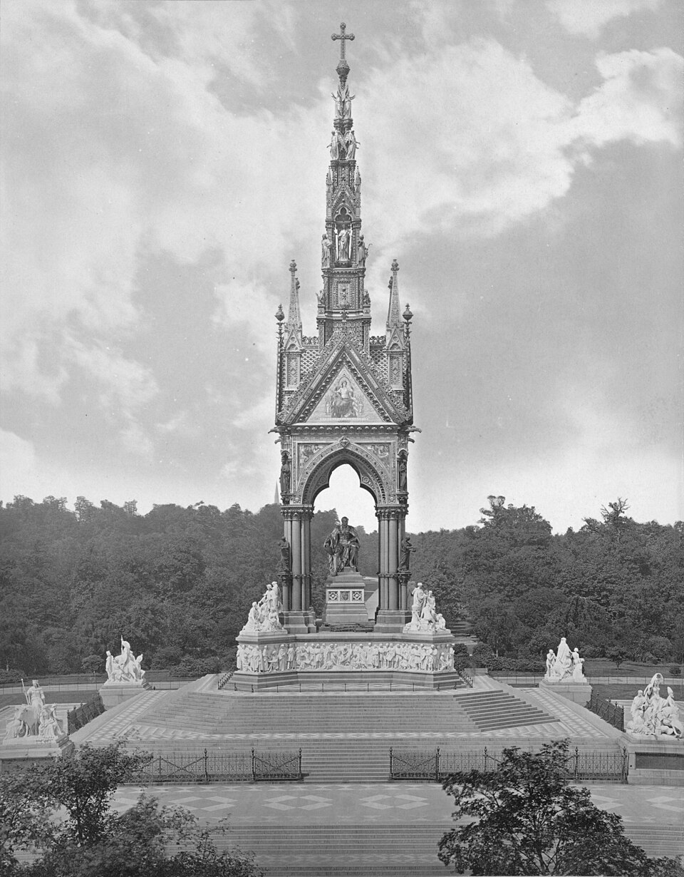 A photograph of Albert Memorial