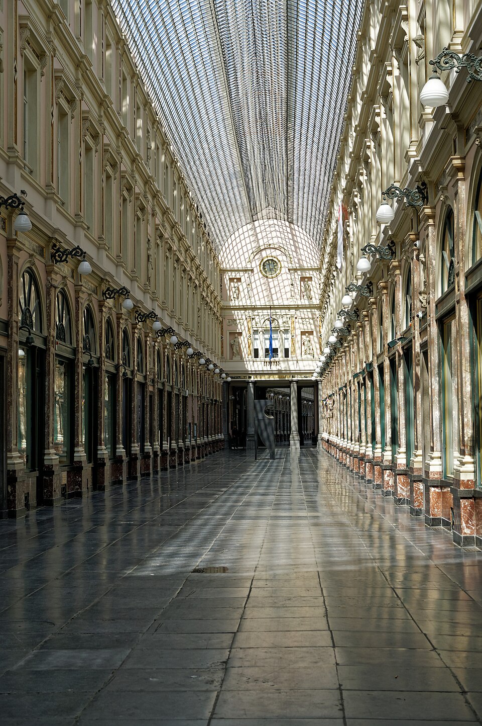 A photograph of Royal Saint-Hubert Galleries