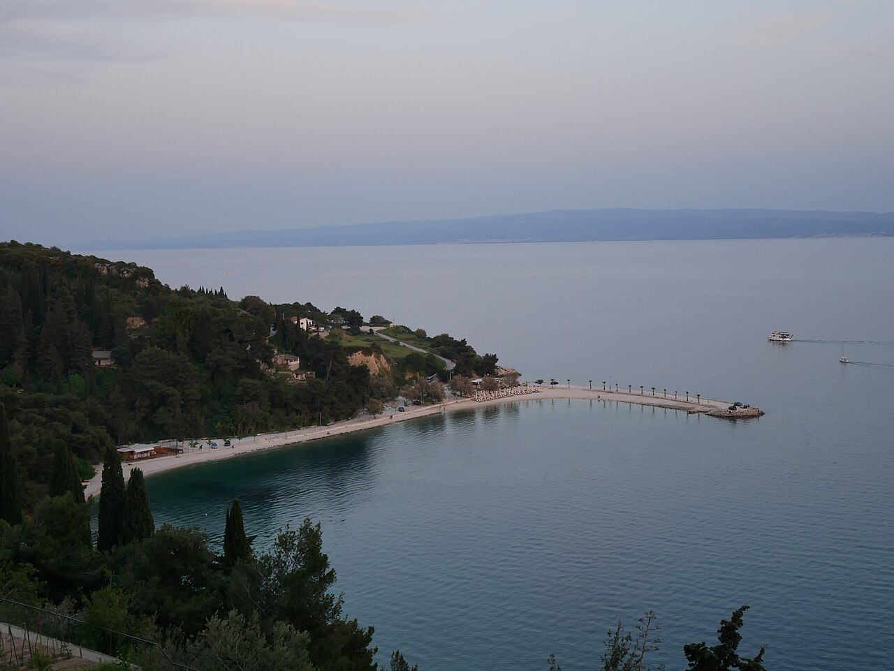 A photograph of Kašjuni Beach