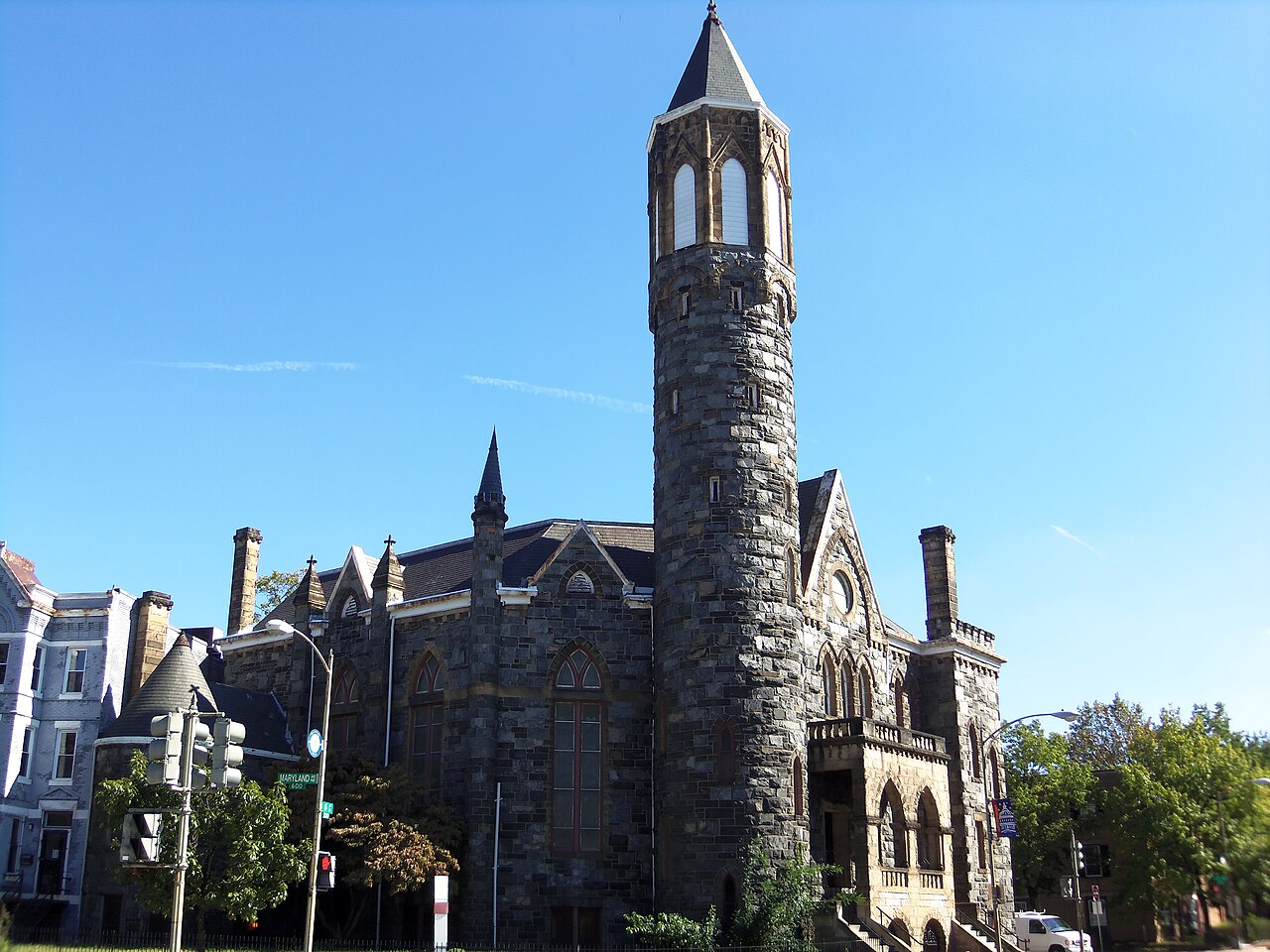 A photograph of Imani church