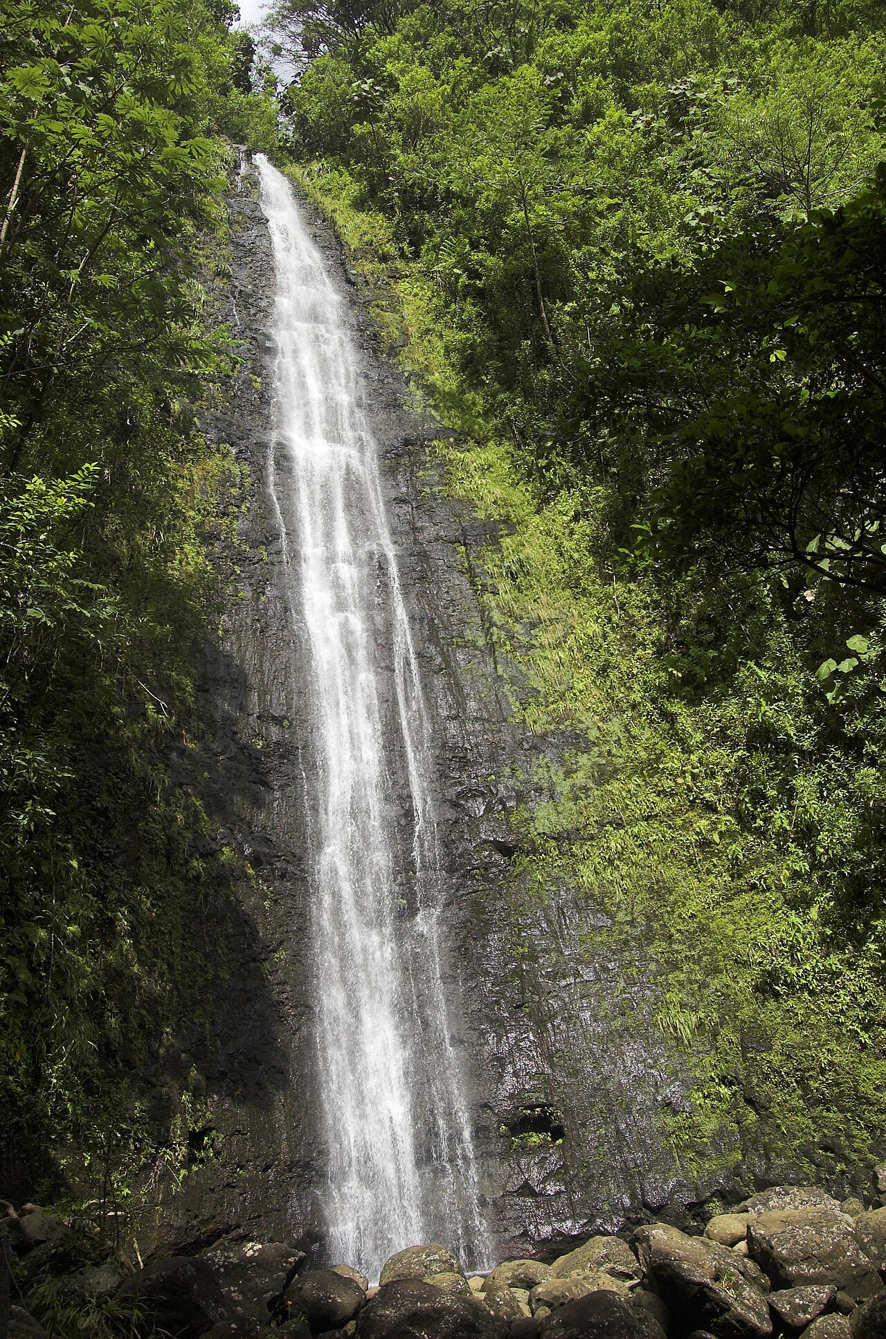 Una fotografia di Manoa Falls