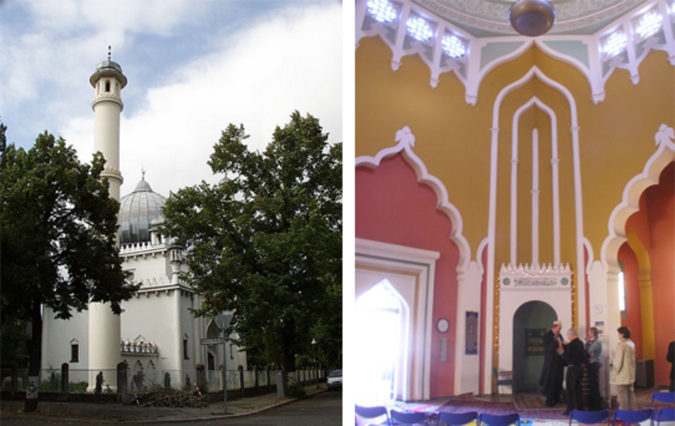 A photograph of Berlin Mosque