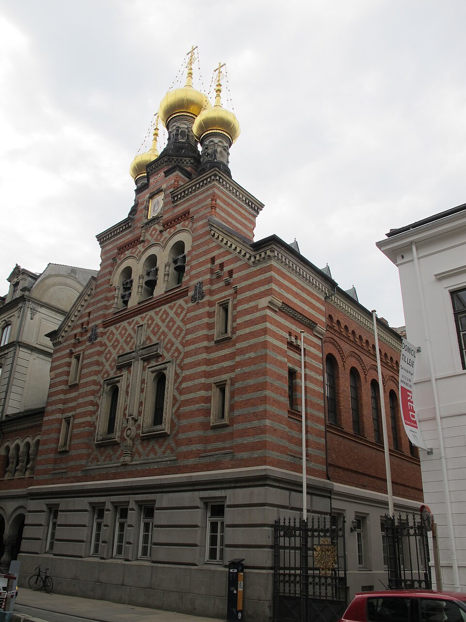A photograph of Alexander Nevsky Church