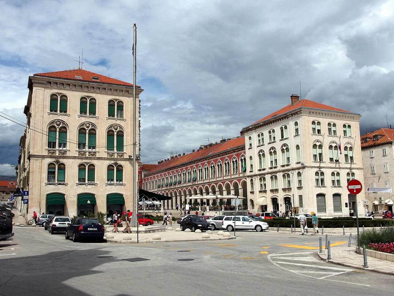 A photograph of Republic Square