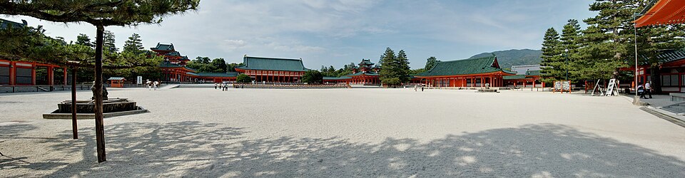A photograph of Heian Jingū