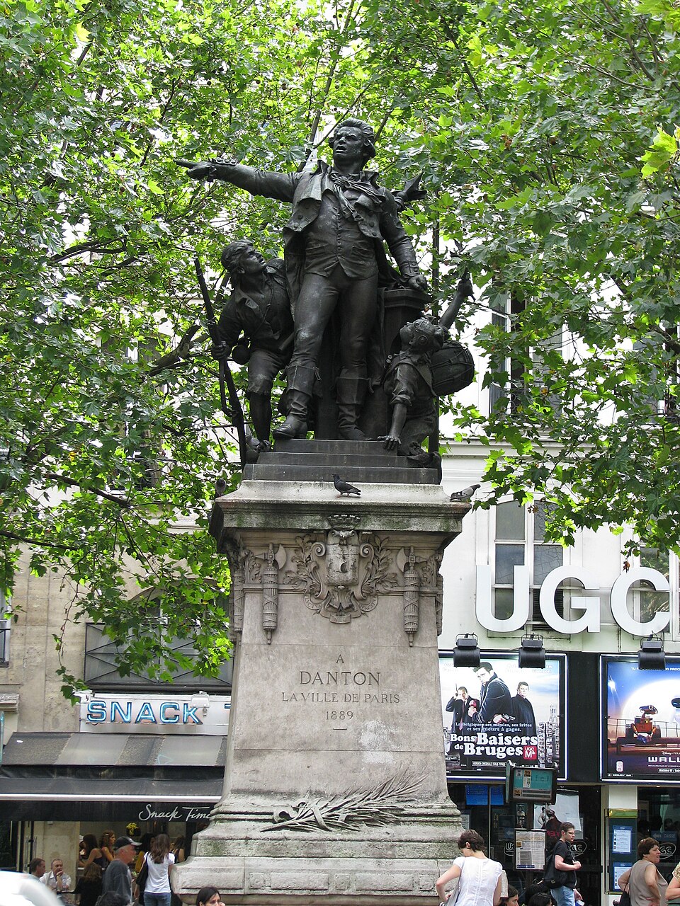 A photograph of Danton