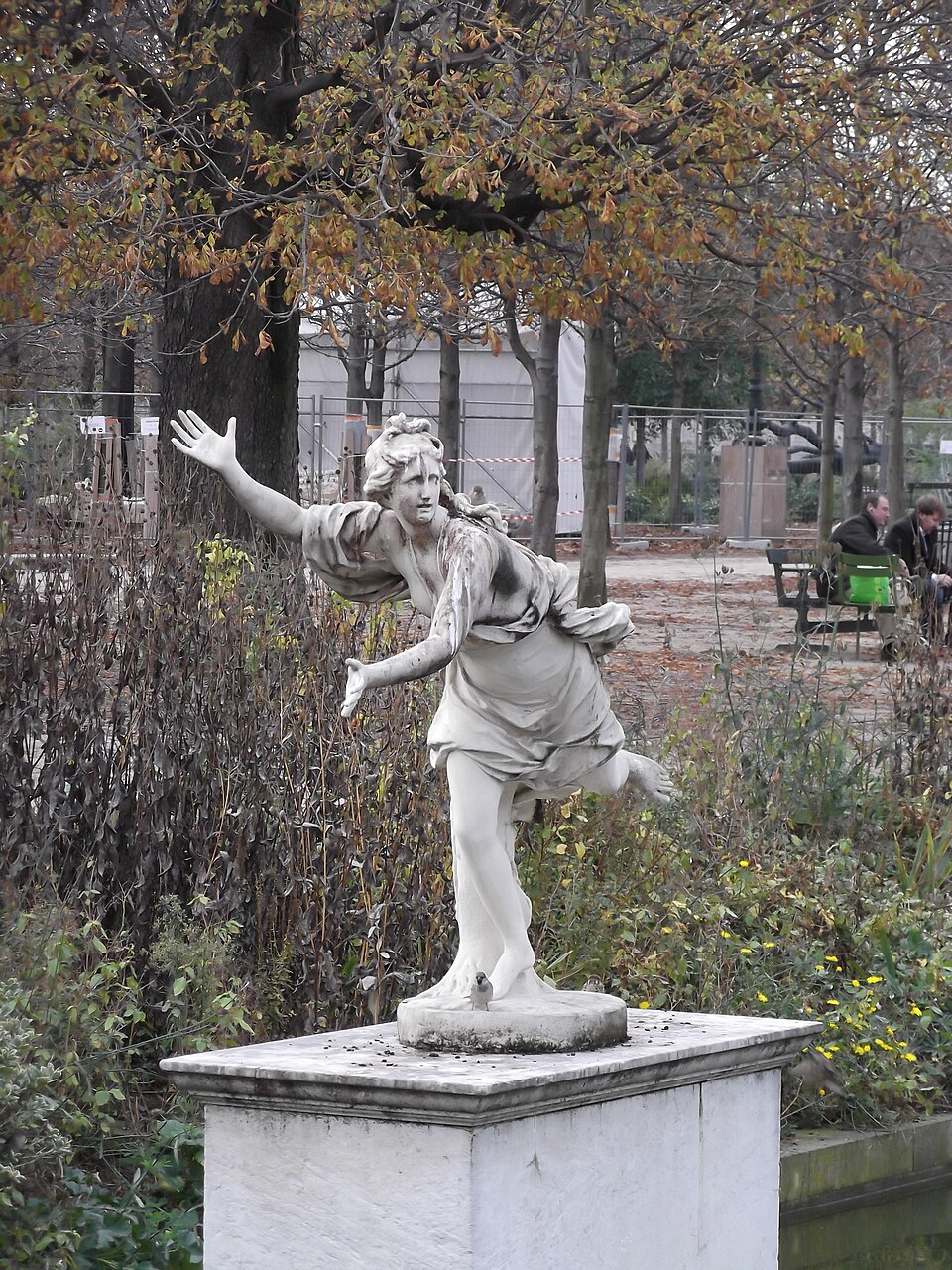 A photograph of Daphne Chased by Apollo