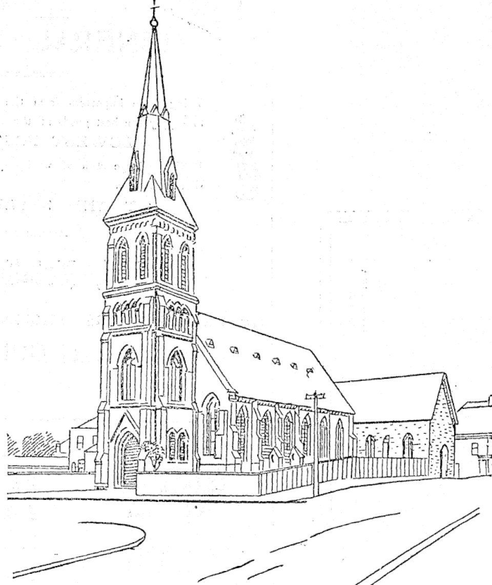 A photograph of St Patrick's Cathedral