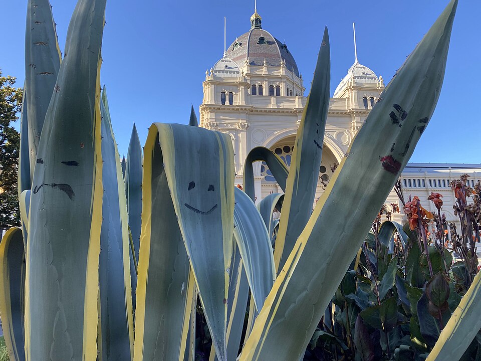 A photograph of Royal Exhibition Building