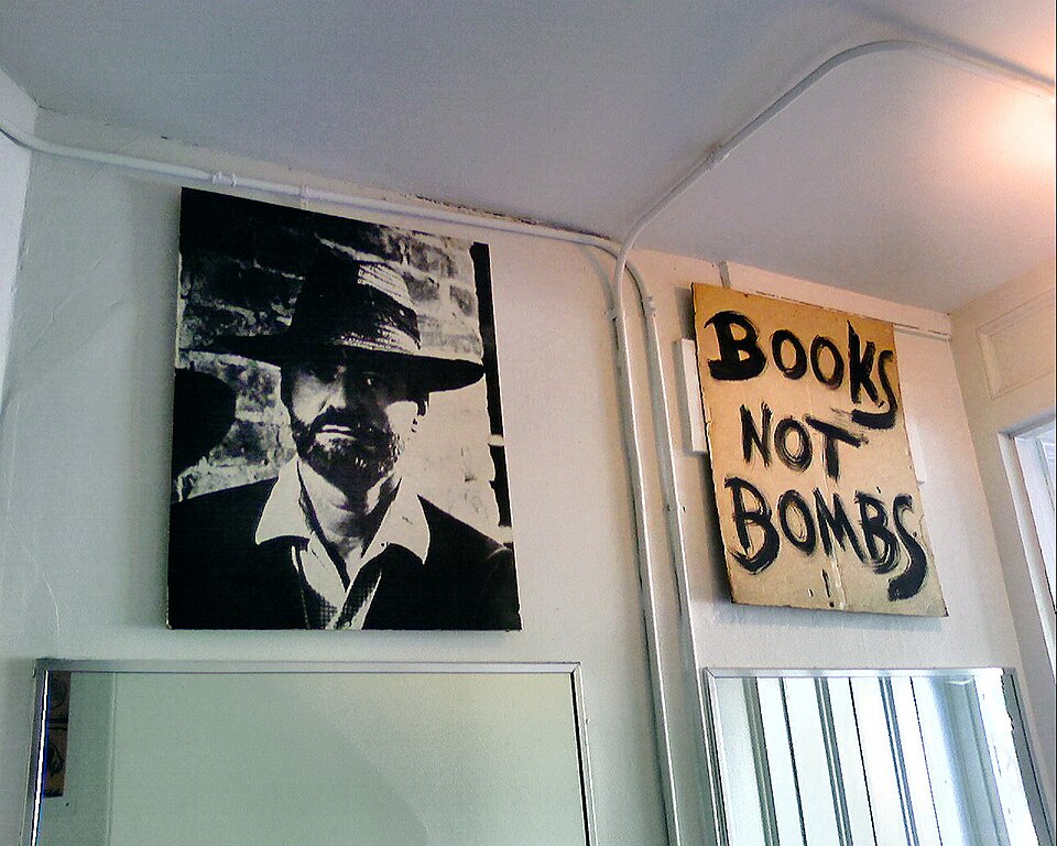 A photograph of City Lights Bookstore